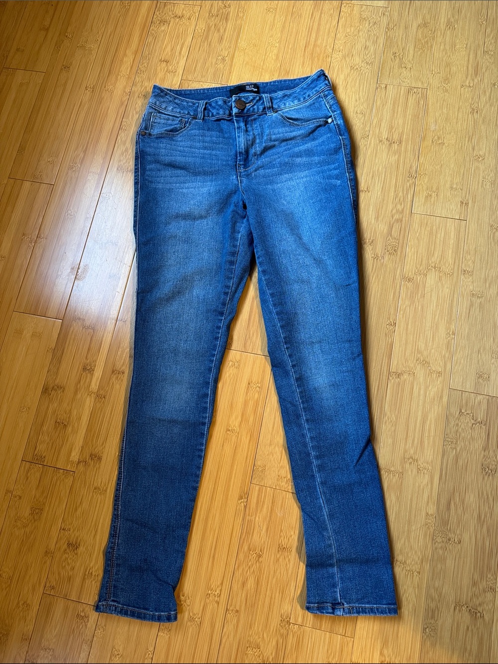 1822 Denim Women's Blue Skinny Jeans